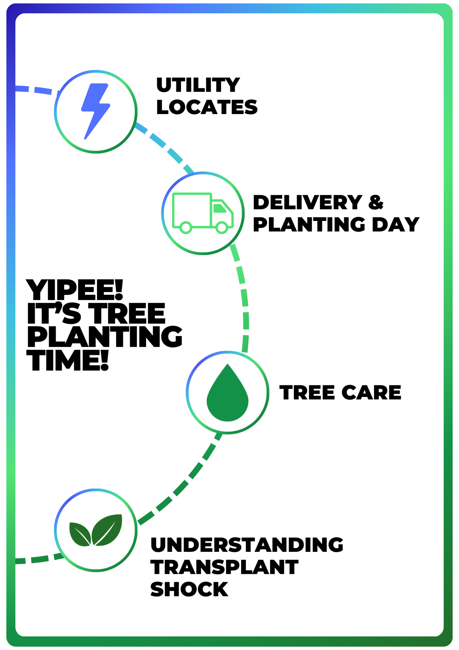 Tree Planting Day Infographic 